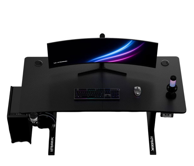 Ultradesk LEVEL V2 (Czarne - bez podkładki) (elektryczna regulacja) UDESK-LVA-BLANK - 1352012 - zdjęcie 2